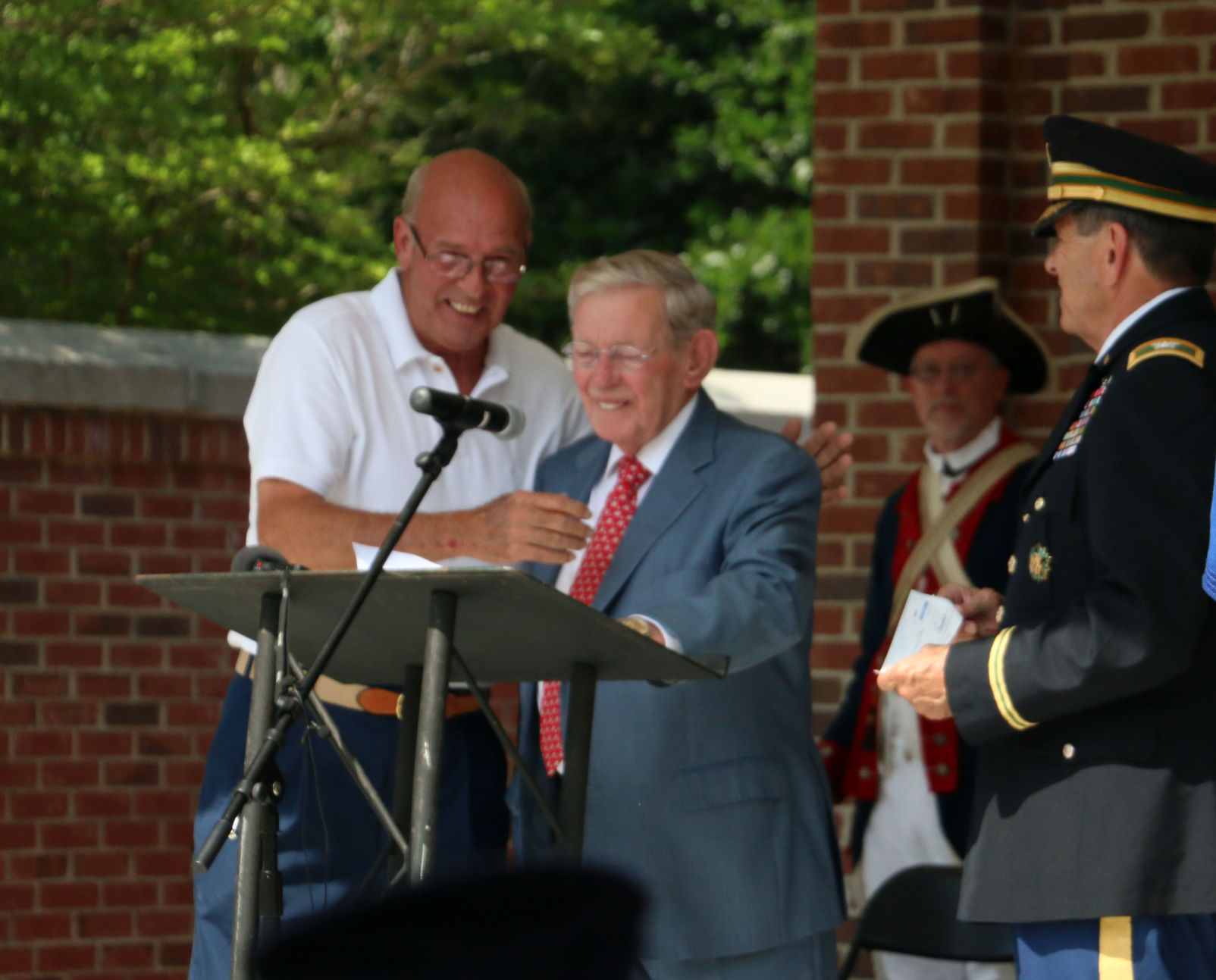 Gold Stone Families Monument Donation